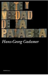 Papel ARTE Y VERDAD DE LA PALABRA (PAIDOS BASICA 10009246)