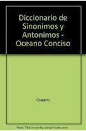 Papel DICCIONARIO OCEANO CONCISO SINONIMOS/ANTONIMOS