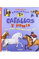 Papel CABALLOS Y PONIS CON MUCHAS VENTANAS PARA ABRIR (COLECCION VENTANAS CURIOSAS) (CARTONE)