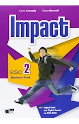 Papel IMPACT 2 ESO STUDENT'S BOOK (DIGITAL BOOK AND DIGITAL R  EADER ON DVD-ROM) (BLACK CAT)