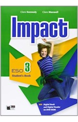 Papel IMPACT 3 ESO STUDENT'S BOOK (DIGITAL BOOK AND DIGITAL R  EADER ON DVD-ROM) (BLACK CAT)