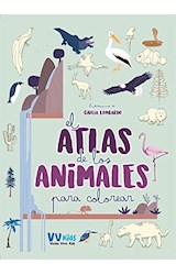 Papel ATLAS DE LOS ANIMALES PARA COLOREAR (ILUSTRADO) (CARTONE)