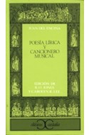 Papel POESIA LIRICA Y CANCIONERO MUSICAL