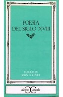 Papel POESIA DEL SIGLO XVIII (COLECCION CLASICOS CASTALIA)