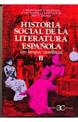 Papel HISTORIA SOCIAL DE LA LITERATURA ESPAÑOLA II