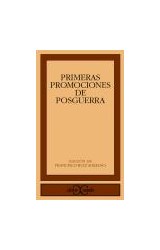 Papel PRIMERAS PROMOCIONES DE LA POSGUERRA ANTOLOGIA POETICA (COLECCION CLASICOS)