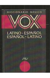 Papel DICCIONARIO BASICO VOX LATINO ESPAÑOL ESPAÑOL LATINO