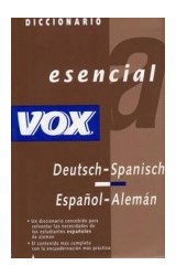 Papel DICCIONARIO VOX ESENCIAL ALEMAN ESPAÑOL ESPAÑOL ALEMAN