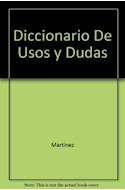 Papel DICCIONARIO DE USOS Y DUDAS DEL ESPAÑOL ACTUAL (CARTONE)