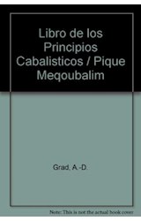 Papel LIBRO DE LOS PRINCIPIOS CABALISTICOS (TABLA DE ESMERALDA)
