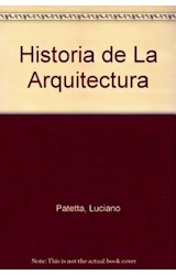 Papel HISTORIA DE LA ARQUITECTURA (CARTONE)