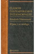 Papel JUEZ Y SU VERDUGO (COLECCION ANDANZAS)