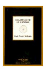 Papel NO AMANECE EL CANTOR (COLECCION MARGINALES)