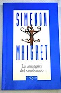 Papel AMARGURA DEL CONDENADO (MAIGRET)