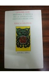 Papel HISTORIA Y CRITICA DE LA LITERATURA HISPANOAMERICANA 1