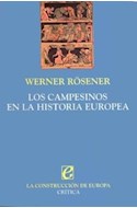 Papel CAMPESINOS EN LA HISTORIA EUROPEA (CONSTRUCCION DE EUROPA)