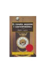 Papel ESPAÑOL MODERNO Y CONTEMPORANEO (COLECCION FILOLOGIA)