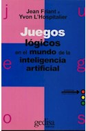 Papel JUEGOS LOGICOS EN EL MUNDO DE LA INTELIGENCIA ARTIFICIAL