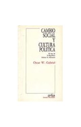 Papel CAMBIO SOCIAL Y CULTURA POLITICA