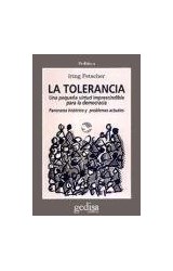Papel TOLERANCIA UNA PEQUEÑA VIRTUD IMPRESCINDIBLE PARA LA DEMOCRACIA PANORAMA HISTORICO Y PROBLEMAS...