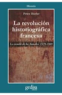 Papel REVOLUCION HISTORIOGRAFICA FRANCESA LA ESCUELA DE ANNALES 1929-1989 (HOMBRE Y SOCIEDAD)