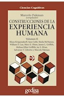 Papel CONSTRUCCIONES DE LA EXPERIENCIA HUMANA VOLUMEN 2 (RUST  ICO)