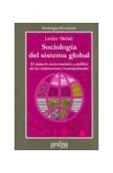 Papel SOCIOLOGIA DEL SISTEMA GLOBAL EL IMPACTO SOCIOECONOMICO