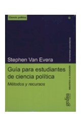 Papel GUIA PARA ESTUDIANTES DE CIENCIA POLITICA METODOS Y RECURSOS (CIENCIA POLITICA)