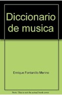 Papel DICCIONARIO DE MUSICA