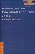 Papel RESOLUCION DE CONFLICTOS EN LAS ESCUELAS MANUAL PARA EDUCADORES (MEDIACION / NEGOCIACION)