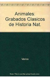 Papel GRABADOS CLASICOS DE HISTORIA NATURAL - ANIMALES (CARTONE)
