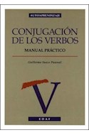 Papel CONJUGACION DE LOS VERBOS MANUAL PRACTICO (AUTOAPRENDIZAJE)