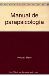 Papel MANUAL DE PARAPSICOLOGIA (ARCANA)