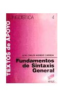 Papel FUNDAMENTOS DE SINTAXIS GENERAL