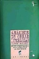 Papel ANALISIS DE OBRAS LITERARIAS