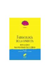 Papel FARMACOLOGIA DE LA CONDUCTA MANUAL BASICO PARA PSICOTER