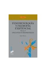 Papel FENOMENOLOGIA Y FILOSOFIA EXISTENCIAL I