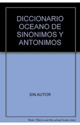 Papel DICCIONARIO OCEANO DE SINONIMOS Y ANTONIMOS [C/UÑERO] (CARTONE)