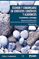 Papel ESCRIBIR Y COMUNICARSE EN CONTEXTOS CIENTIFICOS Y ACADEMICOS  (CRITICA Y FUNDAMENTOS)