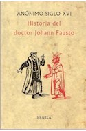 Papel HISTORIA DEL DOCTOR JOHANN FAUSTO (BIBLIOTECA SUMERGIDA)