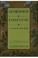 Papel AFORISMOS  (CONFUCIO)  LA VIRTUD DE SABER DIRIGIR (CARTONE)