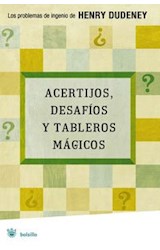 Papel ACERTIJOS DESAFIOS Y TABLEROS MAGICOS (BOLSILLO)