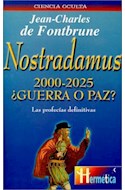 Papel NOSTRADAMUS 2000-2025 GUERRA O PAZ LAS PROFECIAS DEFINI