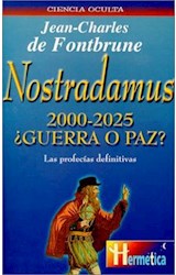 Papel NOSTRADAMUS 2000-2025 GUERRA O PAZ LAS PROFECIAS DEFINI