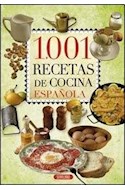 Papel 1001 RECETAS DE COCINA ESPAÑOLA (CARTONE)