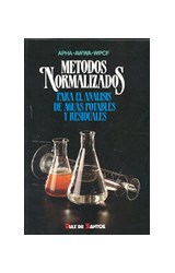 Papel METODOS NORMALIZADOS PARA EL ANALISIS DE AGUAS POTABLE [17/EDICION] (CARTONE)