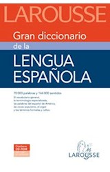 Papel GRAN DICCIONARIO DE LA LENGUA ESPAÑOLA (CONTIENE CD-ROM  ) (CARTONE)