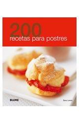 Papel 200 RECETAS PARA POSTRES (COLECCION 200 RECETAS)