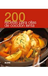 Papel 200 RECETAS PARA OLLAS DE COCCION LENTA (RUSTICO)
