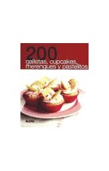 Papel 200 GALLETAS CUPCAKES MERENGUES Y PASTELITOS (COLECCION 200 RECETAS)